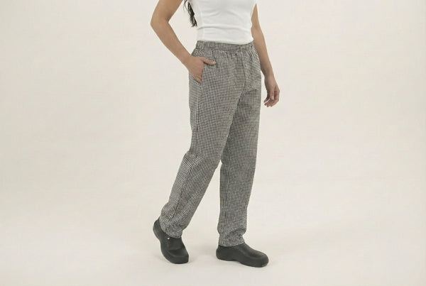 Pantalón Antifluido Bota Recta Gallineto | Uniforme Cocina