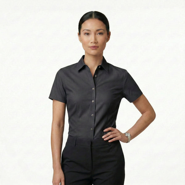 Camisa Formal Manga Corta Mujer | Uniforme para Meseros