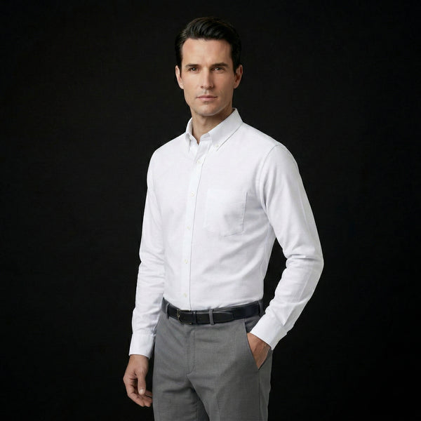 Camisa Formal Manga Larga Hombre | Uniforme para Meseros