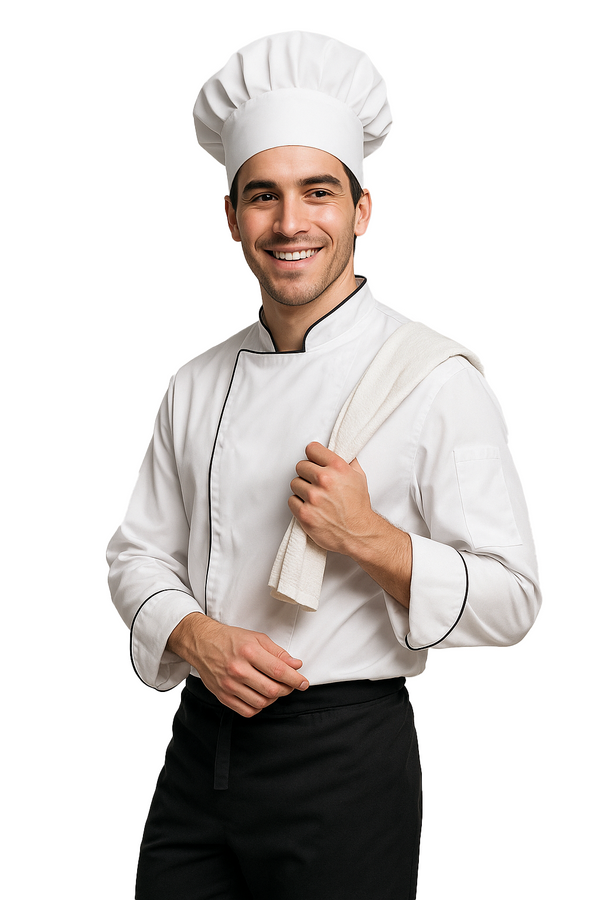 Gorro Champiñón en Antifluido | Uniforme Cocina