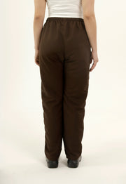 Pantalón Antifluido Bota Recta Café | Uniforme Cocina