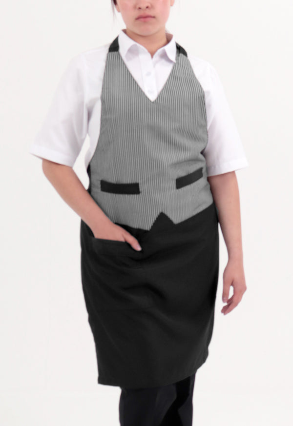 Delantal Peto tipo Chaleco | Uniforme Cocina