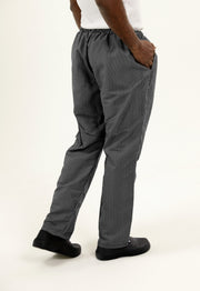 Pantalón Antifluido Bota Recta Rayas | Uniforme Cocina