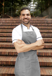 Delantal Peto Antifluido Gallineto | Uniforme Cocina