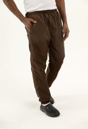 Pantalón Antifluido Jogger Café | Uniforme Cocina