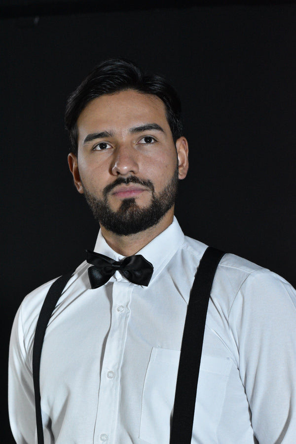 Corbatín Unisex Negro | Uniforme para Meseros