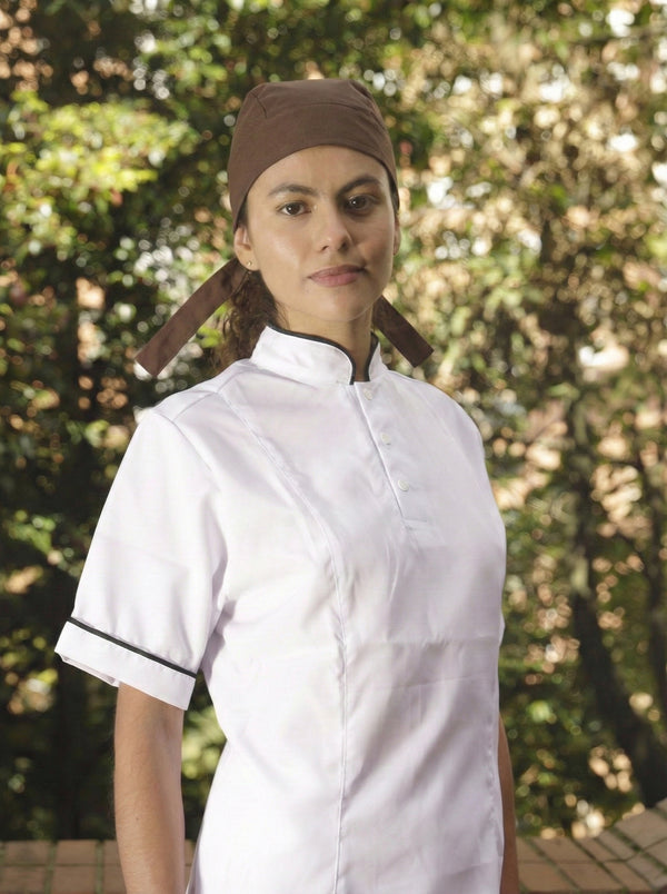 Cofia Antifluido Café | Uniforme Cocina