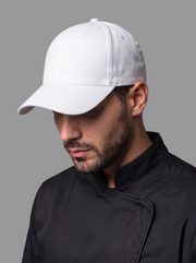 Cachucha Dril Blanco | Uniforme Cocina