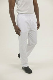 Pantalón Antifluido Bota Recta Blanco | Uniforme Cocina