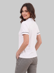 Combo Camisa Antifluido Blanca y Pantalón Antifluido Gallineto Mujer | Uniforme Profesional