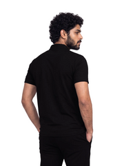 Combo Camisa Antifluido Negra y Pantalón Antifluido Negro Hombre | Uniforme Profesional