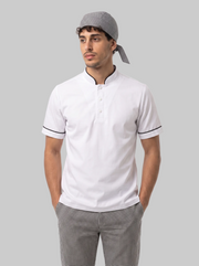 Combo Camisa Antifluido Blanca, Pantalón Antifluido Gallineto y Cofia Antifluido Gallineto Hombre | Uniforme Profesional