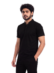 Combo Camisa Antifluido Negra y Pantalón Antifluido Negro Hombre | Uniforme Profesional