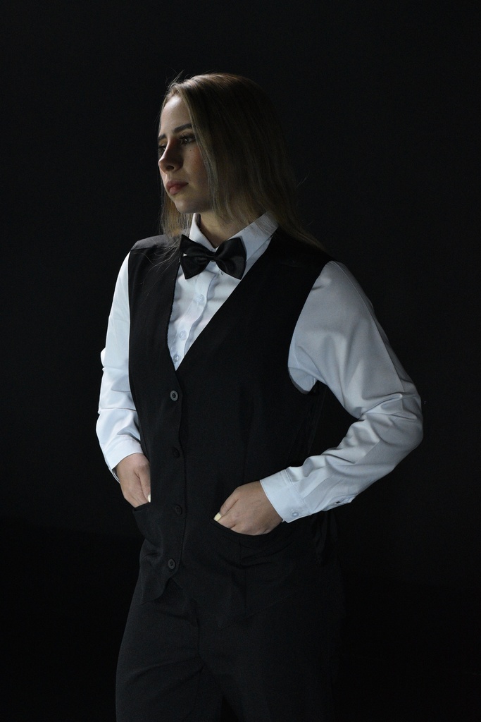 70 Chaleco Mesero Linoflex