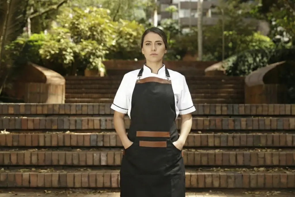 403 Delantal Dril Cuerina 