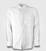 Camisa Hombre Oxford Blanca