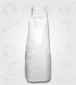 Delantal Unisex Antifluido Blanco