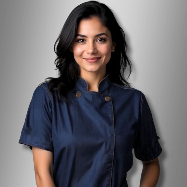 Chaqueta Chef Corta Jean Dama