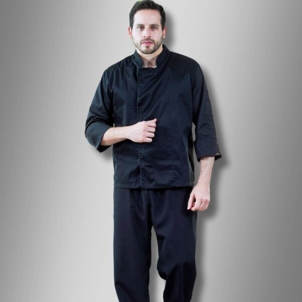 Combo Chef Hombre Chaqueta Chef+Pantalón